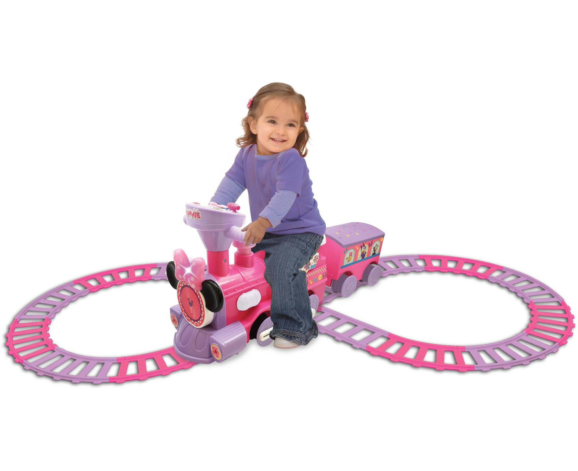 Disney Minnie Mouse Train w Caboose Tracks Catch