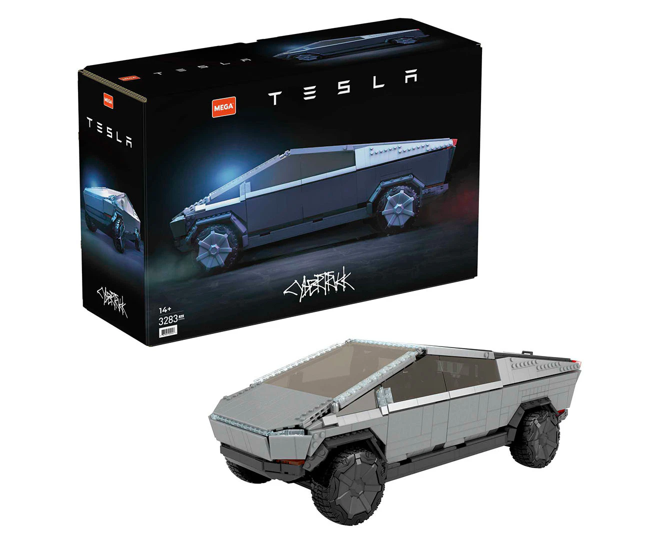 Mega Bloks Construx Tesla Cybertruck