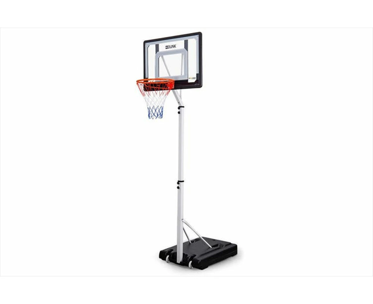 Dr.Dunk Portable Basketball Hoop Stand System Height Adjustable Net Ring Kids