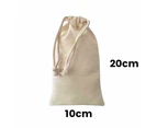 Calico Drawstring Bag H20*W10cm - 200 Bags