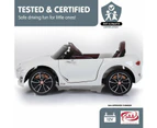 Bentley Exp 12 Speed 6E Licensed Kids Ride On Electric Car - White