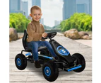 Kahuna G18 Kids Ride On Pedal Go Kart - Blue