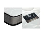Bedra Double Mattress Tight Top Bonnell Spring Bed Foam Medium Firm 13CM
