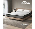 Bedra Double Mattress Tight Top Bonnell Spring Bed Foam Medium Firm 13CM