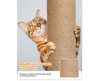 Advwin 138cm Cat Tree Scratching Post Scratcher Tower Condo House Furniture Wood