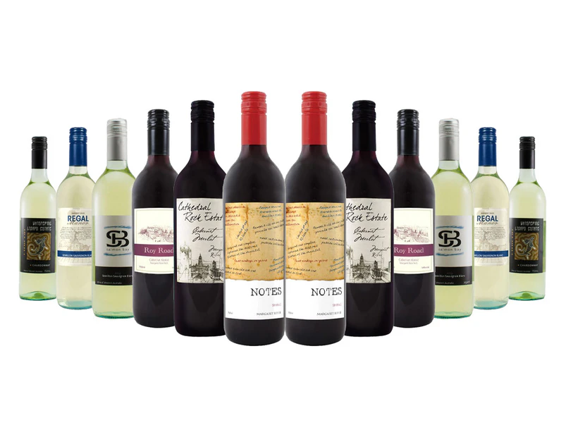 The Essence of Margaret River Red & White Wines Mixed - 12 Bottles