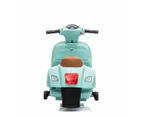 Target Mini Vespa GTS Super 6V Motorised Ride On - Mint - Green