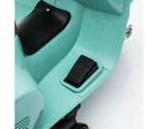 Target Mini Vespa GTS Super 6V Motorised Ride On - Mint - Green