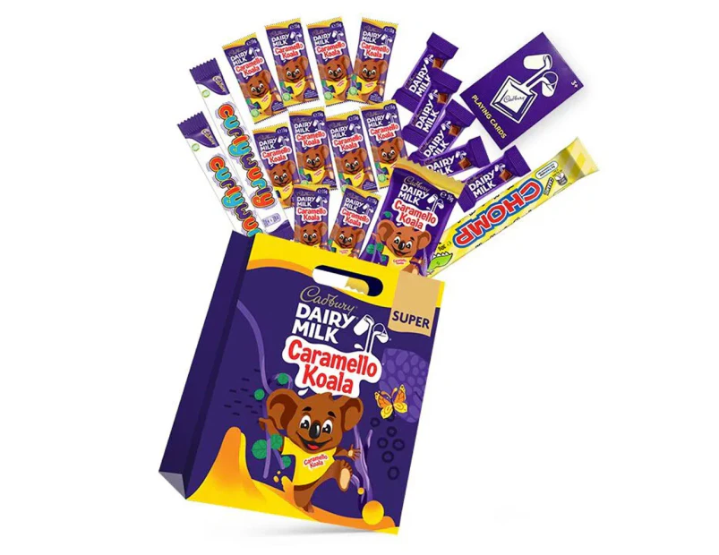 20pc Cadbury Dairy Milk Caramello Superbag Showbag Caramel Chocolate Mix Snacks