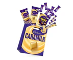 12pc Cadbury Dairy Milk Caramilk Mega Showbag Chocolate Confectionery Mix Snacks