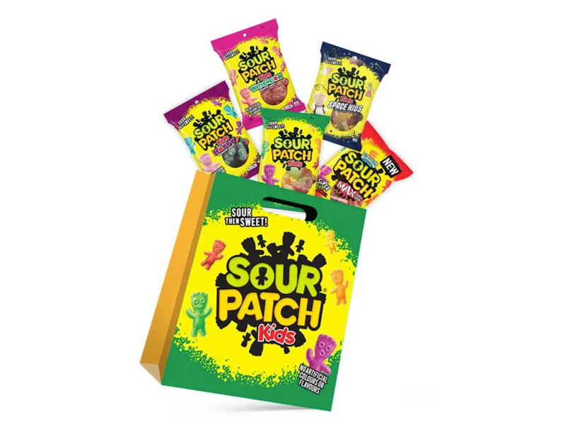 5pc Sour Patch Kids Showbag Berry/Watermelon Confectionery Sweet Candy Snacks