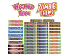 Wicked Fizz Zombie Chews Confectionery Sour Chew Candy Sweets Combo Mix Showbag