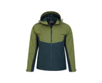 Mountain Warehouse Mens Verge Extreme Waterproof Jacket (Green) - MW1234