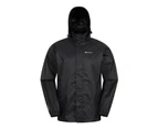 Mountain Warehouse Mens Pakka II Waterproof Jacket (Black) - MW1237