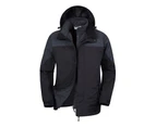 Mountain Warehouse Mens Storm 3 in 1 Waterproof Jacket (Grey) - MW134