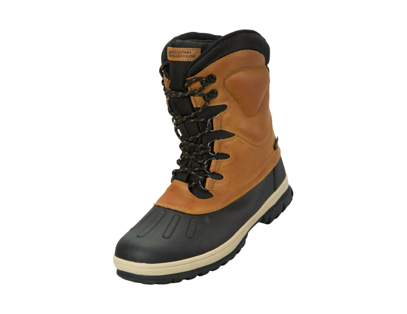 Mountain Warehouse Mens Arctic Thermal Snow Boots (Brown) - MW1359