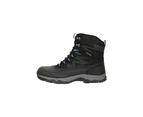 Mountain Warehouse Mens Ultra Piste Basher Waterproof Snow Boots (Black) - MW1425