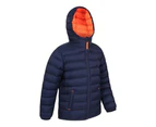 Mountain Warehouse Childrens/Kids Seasons Water Resistant Padded Jacket (Navy) - MW151