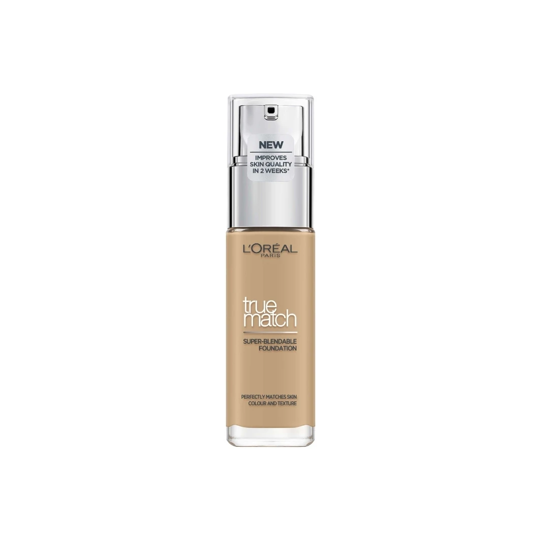 L'Oreal Paris True Match Super Blendable Liquid Foundation 30mL - 3.D/3.W Golden Beige