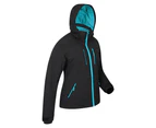Mountain Warehouse Womens Slopestyle Extreme Slim Ski Jacket (Carbon) - MW1733