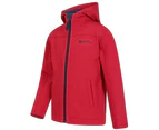 Mountain Warehouse Childrens/Kids Exodus Water Resistant Soft Shell Jacket (Red) - MW177