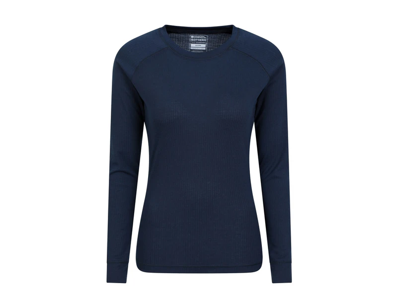 Mountain Warehouse Womens Talus Long-Sleeved Top (Navy) - MW449