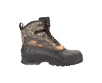 Mountain Warehouse Mens Woodland Snow Boots (Green/Black) - MW1377