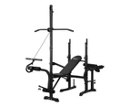 Finex Weight Bench Press Pulldown Equipment - Black