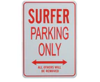 SURFER PARKING ONLY – Miniature Fun Parking Sign