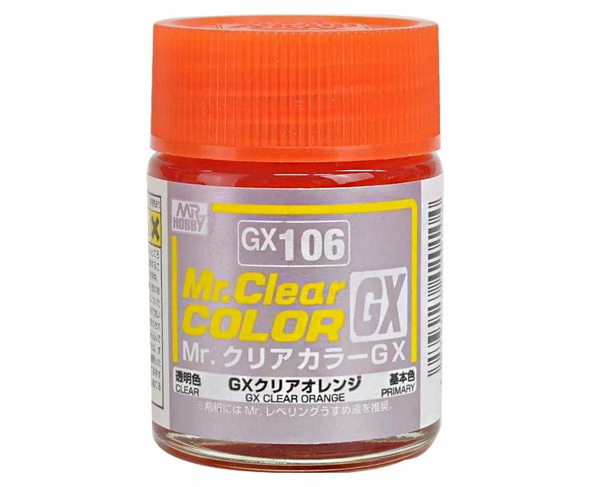 Gunze Mr Clear Color GX Clear Orange GX106