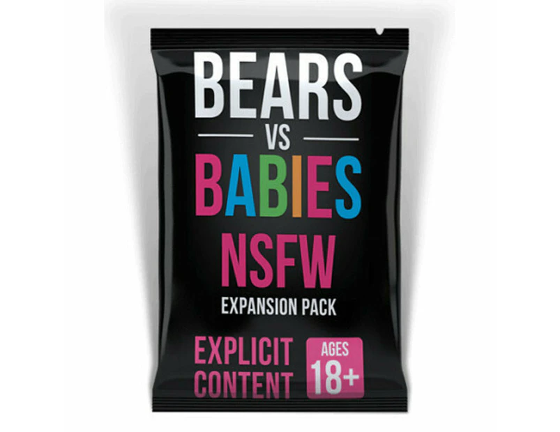 Exploding Kittens Bears vs Babies NSFW Expansion Pack