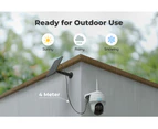 Reolink Outdoor Security Camera Wireless PTZ Argus PT with Solar Panel
