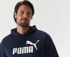 Puma Men's Essentials Big Logo Hoodie - Peacoat