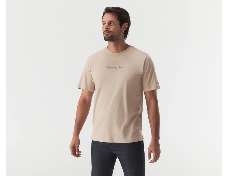Champion Men's Rochester Tee / T-Shirt / Tshirt - Bitter Almond