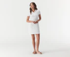 Tommy Hilfiger Women's Slim Fit Polo Dress - Optic White