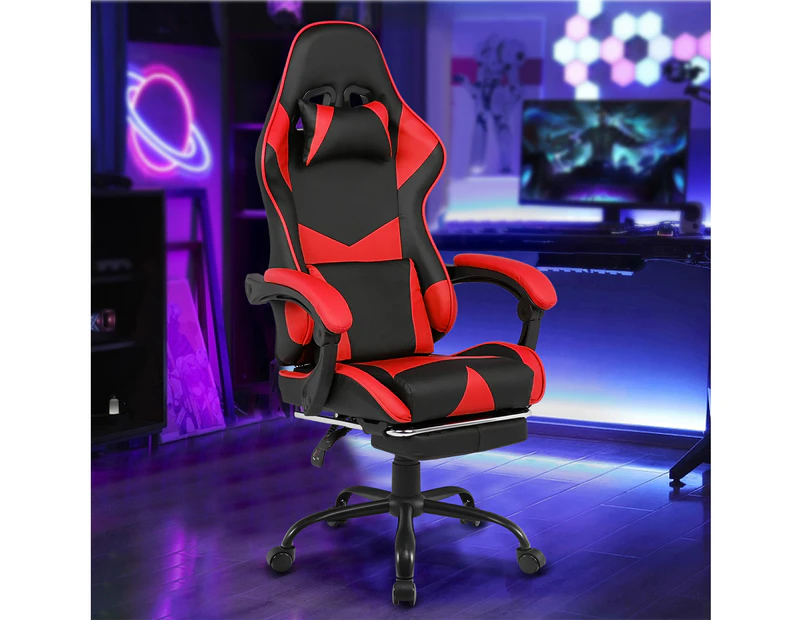 Gaming chair recliner footrest hot sale