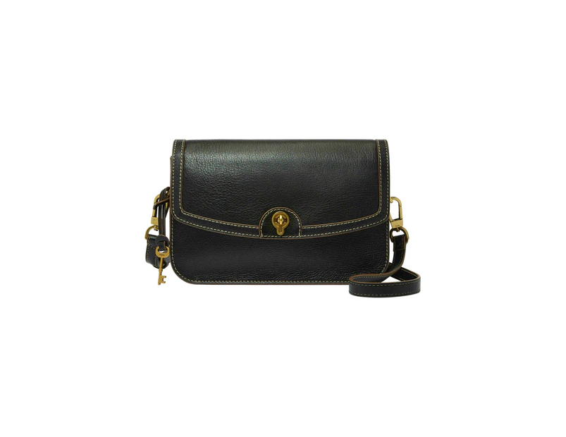 Fossil Ainsley Black Crossbody Bag SHB3067001