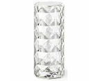 Vibe Geeks RGB Crystal Table Lamp with Remote Touch Control Crystal Lamp - USB Rechargeable