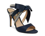 Womens Footwear Nina Claudia New Navy Satin Sandal