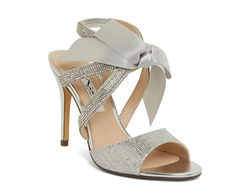 Womens Footwear Nina Claudia Silver Glitter Sandal