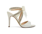 Womens Footwear Nina Claudia Ivory Satin Sandal