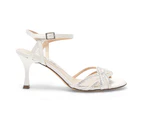 Womens Footwear Nina Lori Ivory Satin Sandal