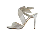 Womens Footwear Nina Claudia Silver Glitter Sandal