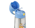 Bluey x b.box 350mL Insulated Drink Bottle - Blue/Yellow