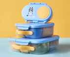 Bluey x b.box 2L Lunchbox - Blue/Yellow