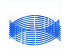 18" Reflective Rim Tape Wheel Stripe Decal Trim Sticker For Car Motorcycle - Break-Reflective Blue