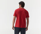 Tommy Hilfiger Men's Nantucket Flag Crewneck Tee / T-Shirt / Tshirt - Primary Red