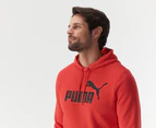 Puma Men's Essentials Big Logo Hoodie - High Risk Red