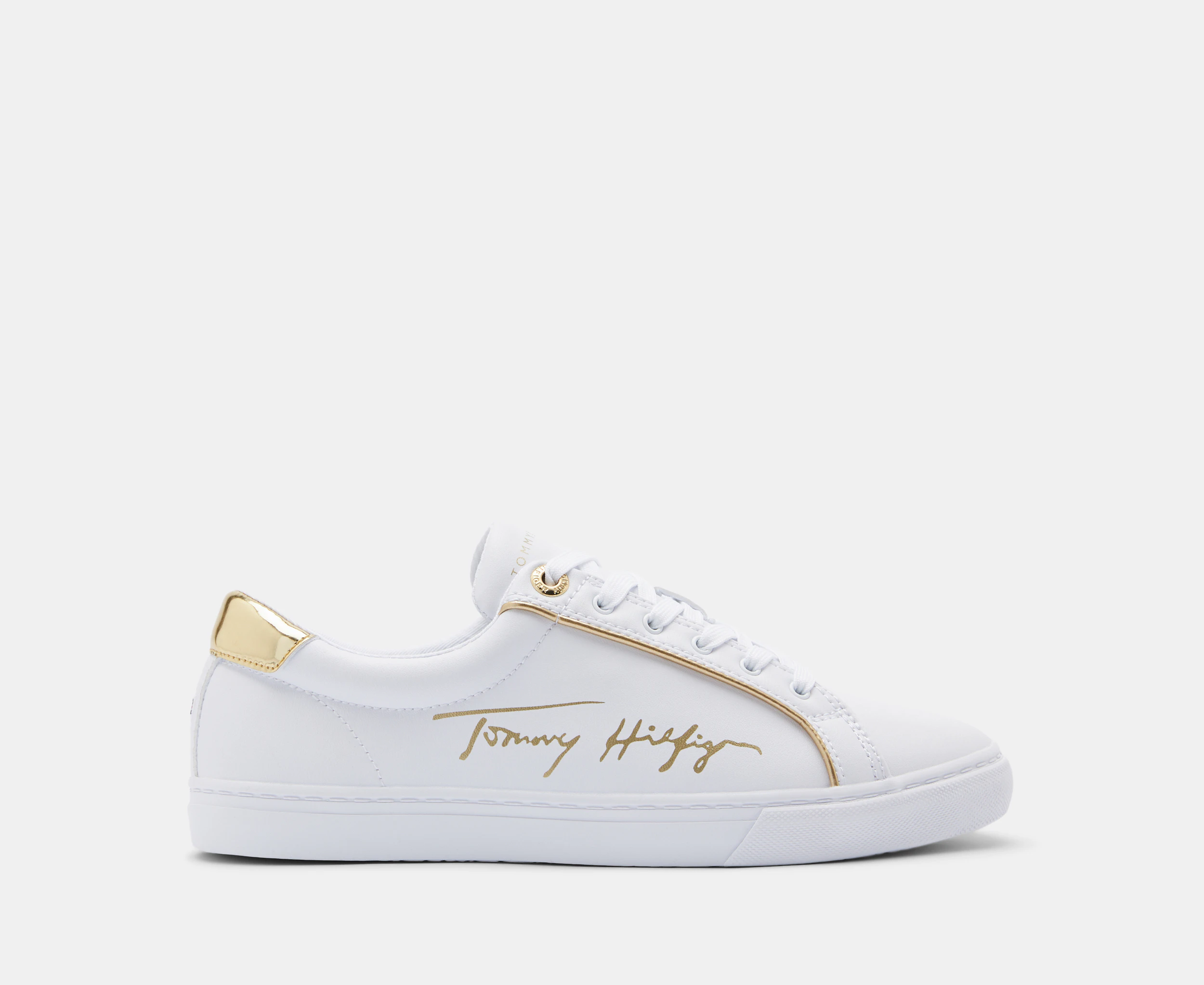 Tommy Hilfiger Women's Essential Signature Sneakers - White