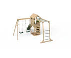 Plum® Lookout Tower Colour Pop Play Centre with Swings & Monkey Bars